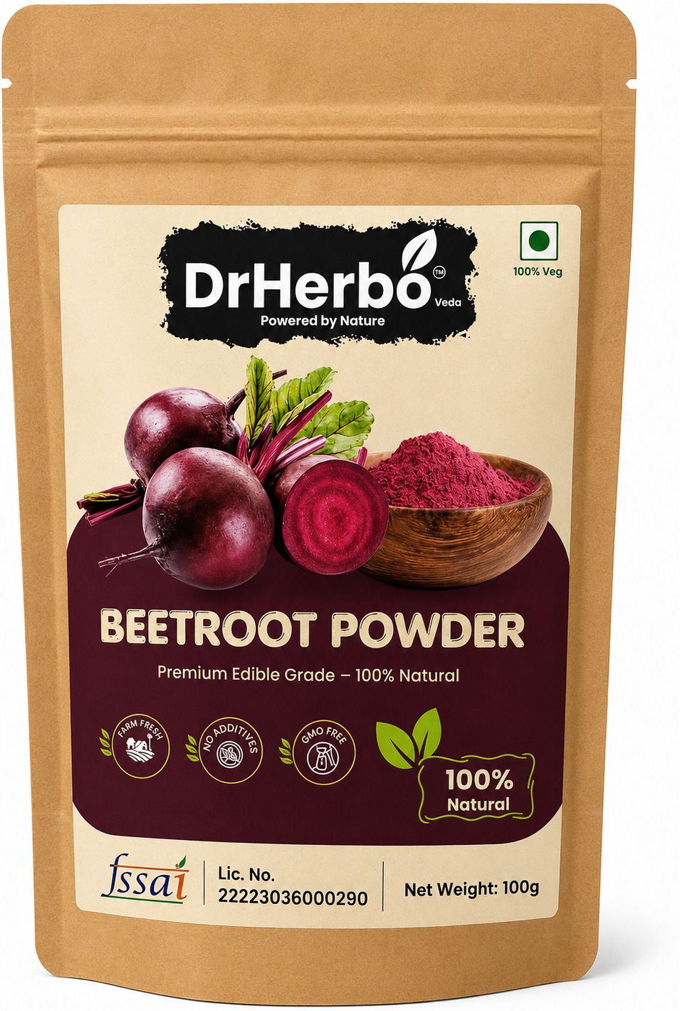 100% Pure Beetroot Powder | Natural Beet Root Powder | Rich in Natural Nitrates-image-38