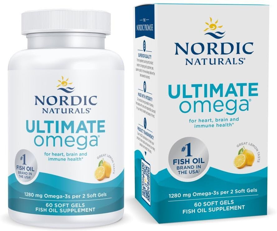 nordic naturals Nordic Ultimate Omega 3 1280mg Fish Oil, Lemon Flavor, 60 Softgels-picture-19