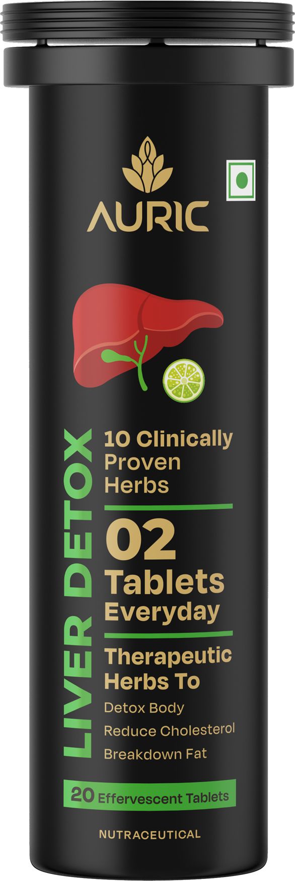 Liver Detox Effervescent with 10 Super Ayurvedic Herbs-image-22
