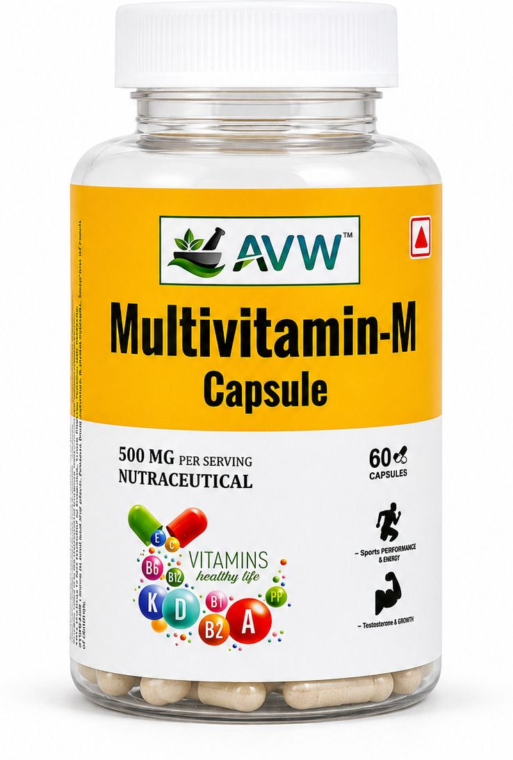 Multivitamin for Men 500 mg 60 Capsules | Daily Energy & Immunity-image-19