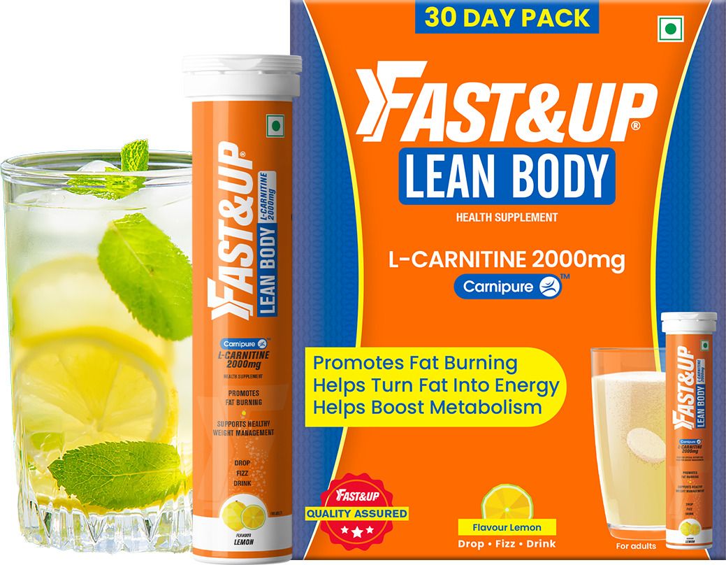 L-Carnitine Tartrate 2000mg Carnipure TM, Sourced from Lonza Switzerland - Lemon