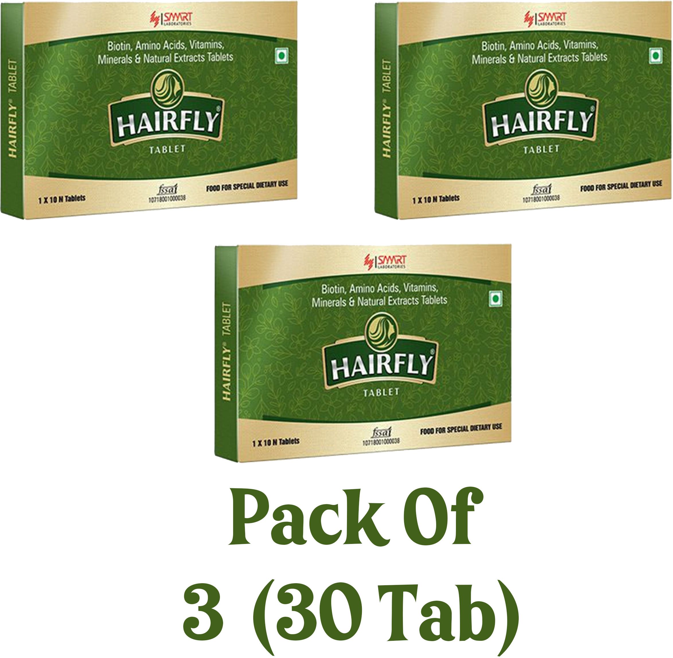 hairfly TABLET WITH VITAMINS,MINERALS & NATURAL EXTRACTS 3 STRIP-picture-12