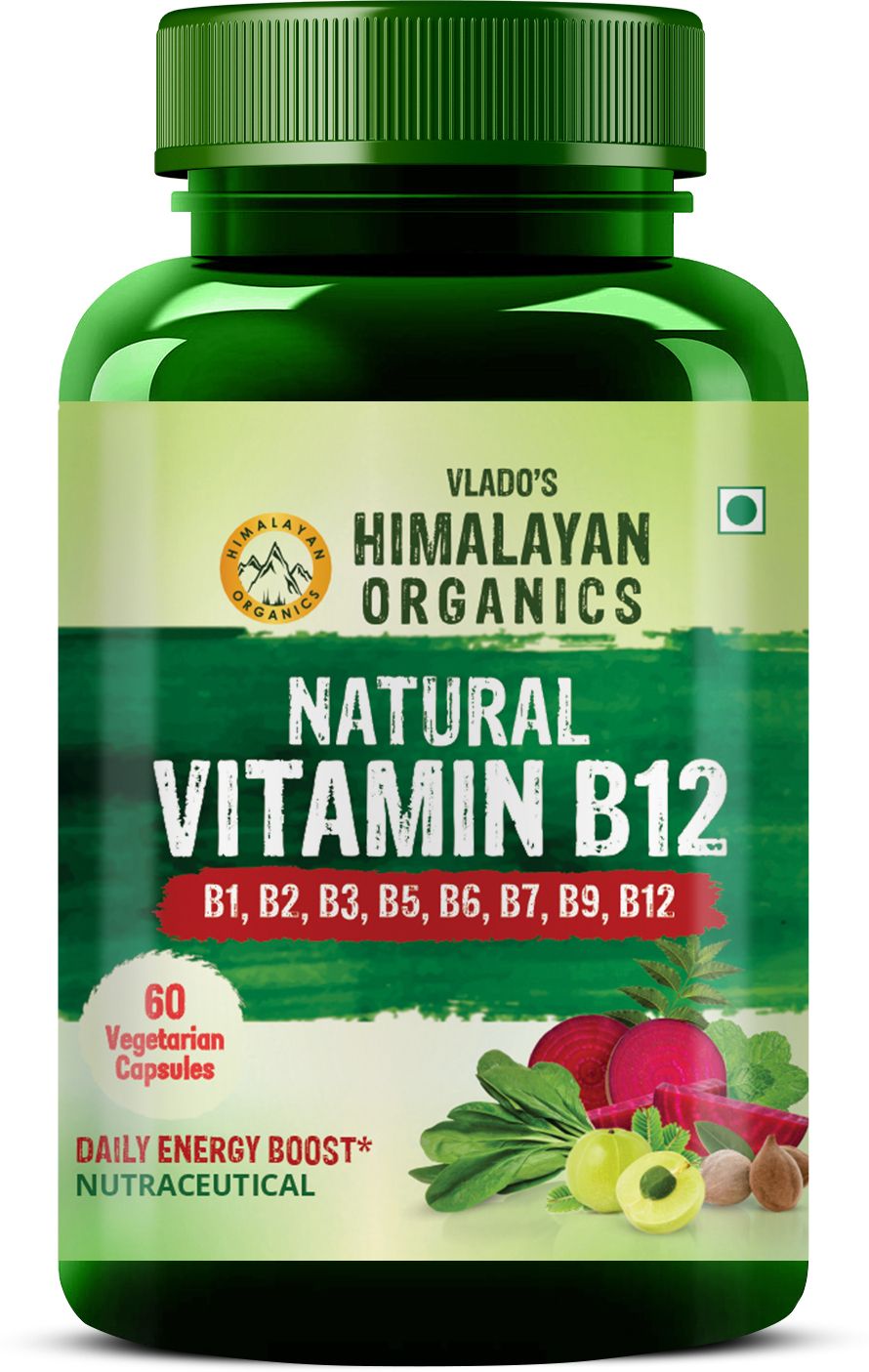 vlado's himalayan organics Plant Based Vitamin B12 Natural-picture-0