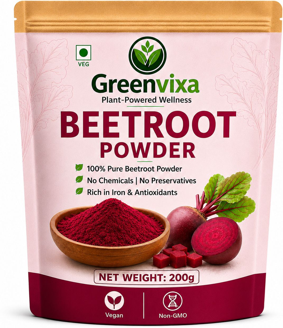 Organic Beetroot Powder for Drink & Cooking-image-44