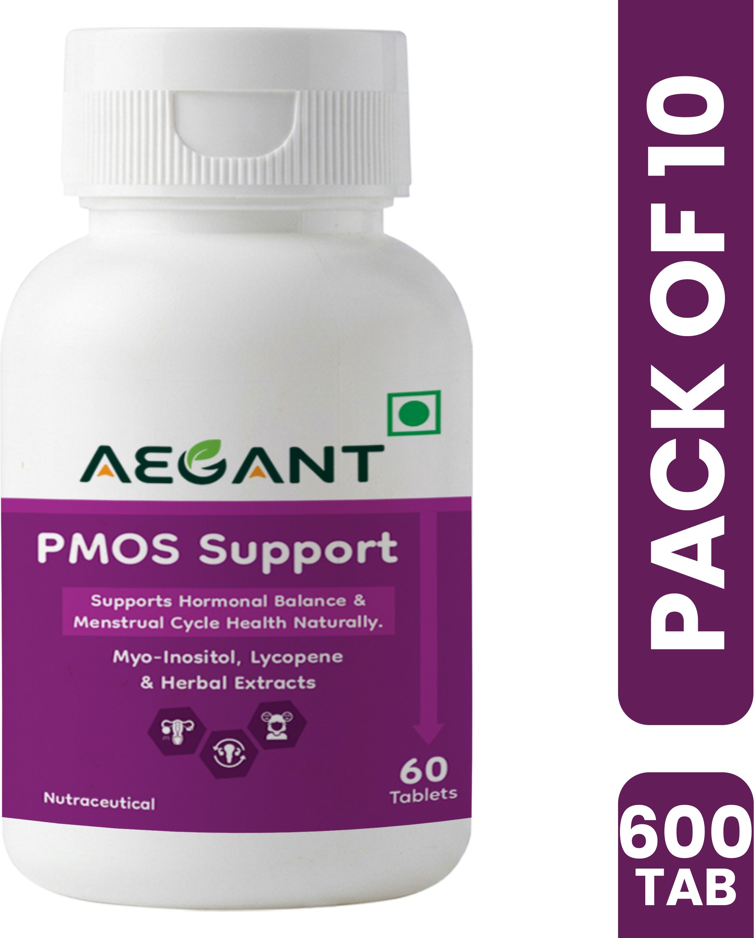 PMOS Support 60 Tablets Pack of 10-image-1