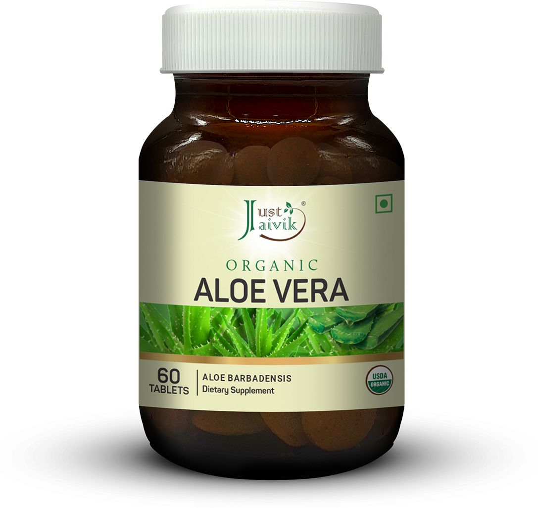 just jaivik Organic Aloe Vera Tablets 600 mg-picture-19