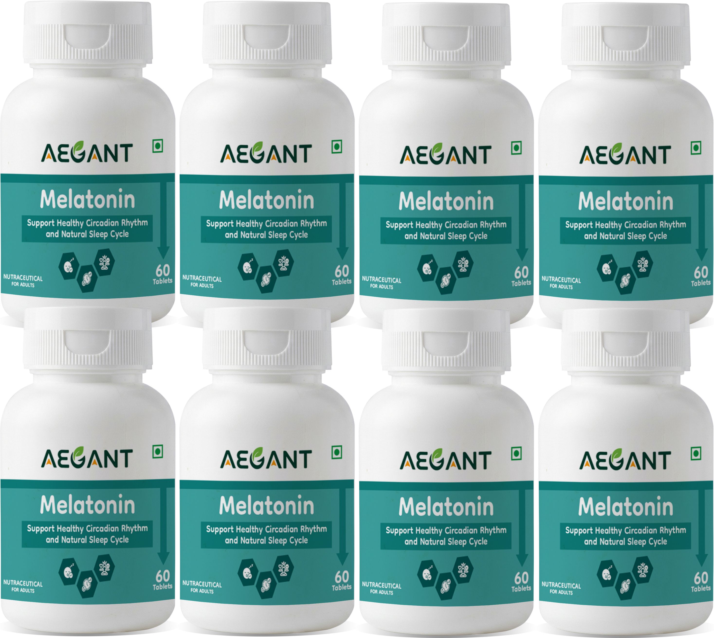 Melatonin Tablets 3mg for Sleep Support & Circadian Rhythm 480 Tablets-image-30
