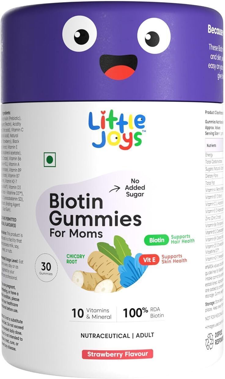 Biotin Hair Gummies for Mothers | 30 Days Pack-image-1