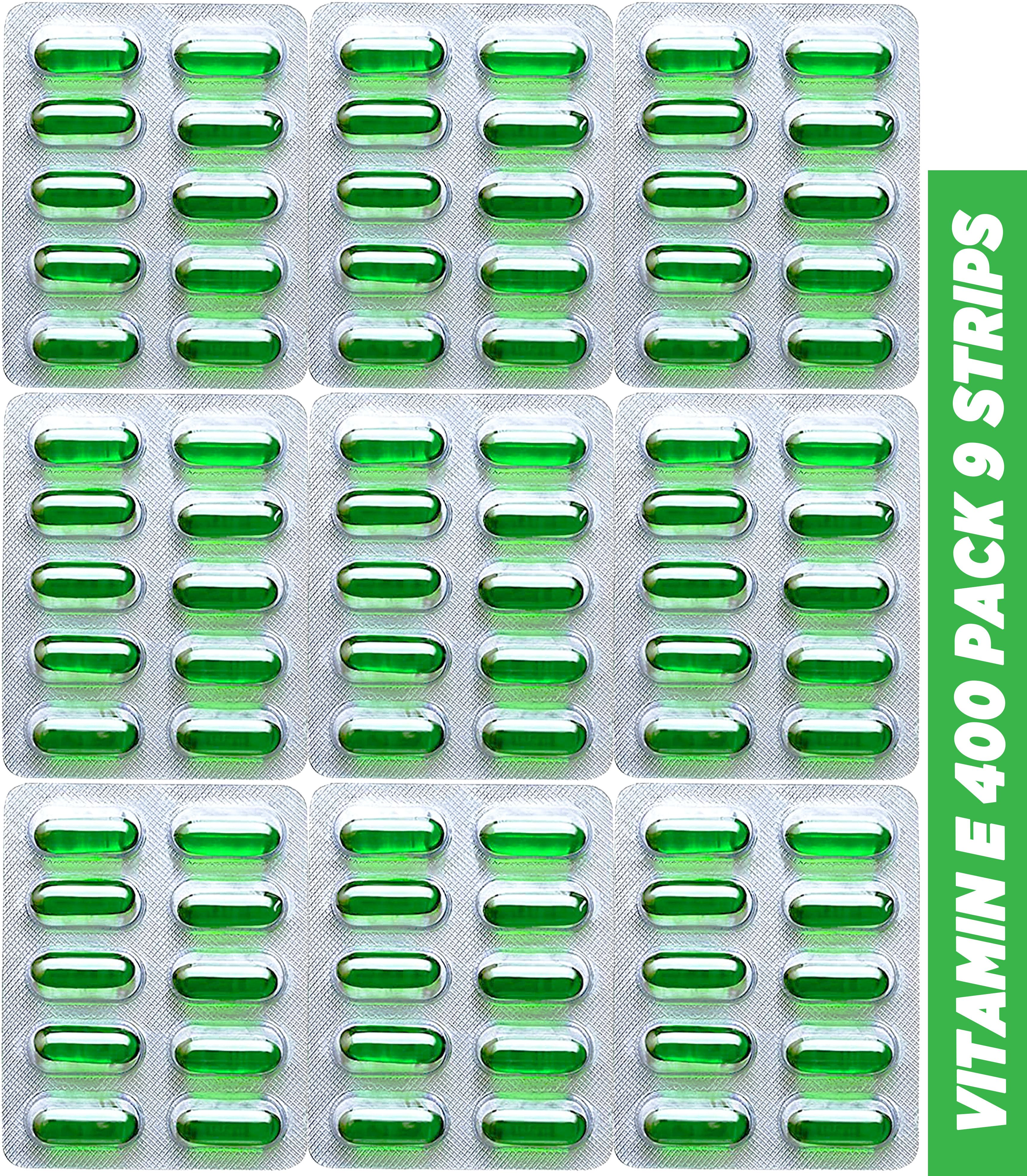 green mountain Vitamin E capsule for Face Pimple Glowing Skin & hair care-picture-16