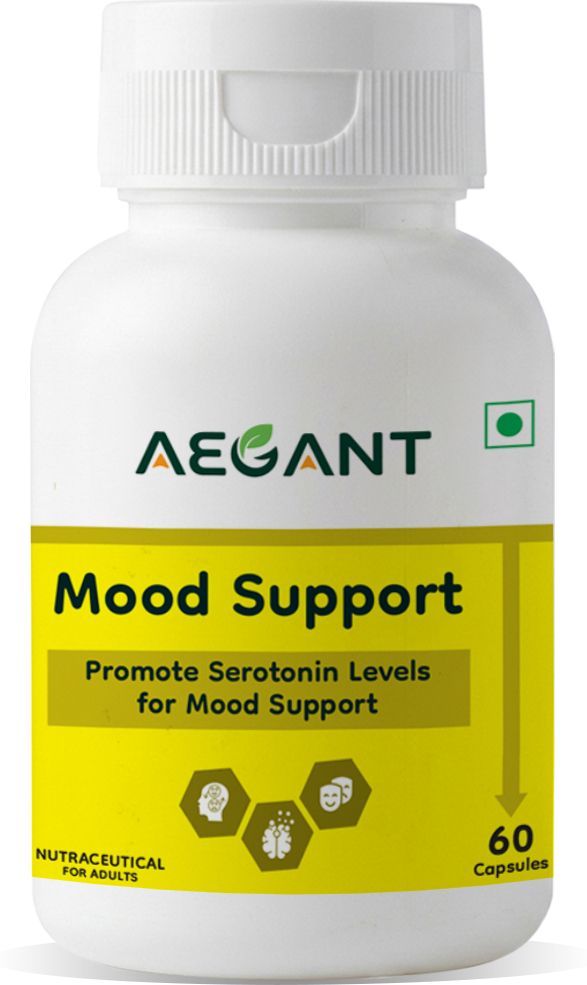 Mood Support Serotonin Booster Capsules for Stress & Sleep - 60 Caps-image-38