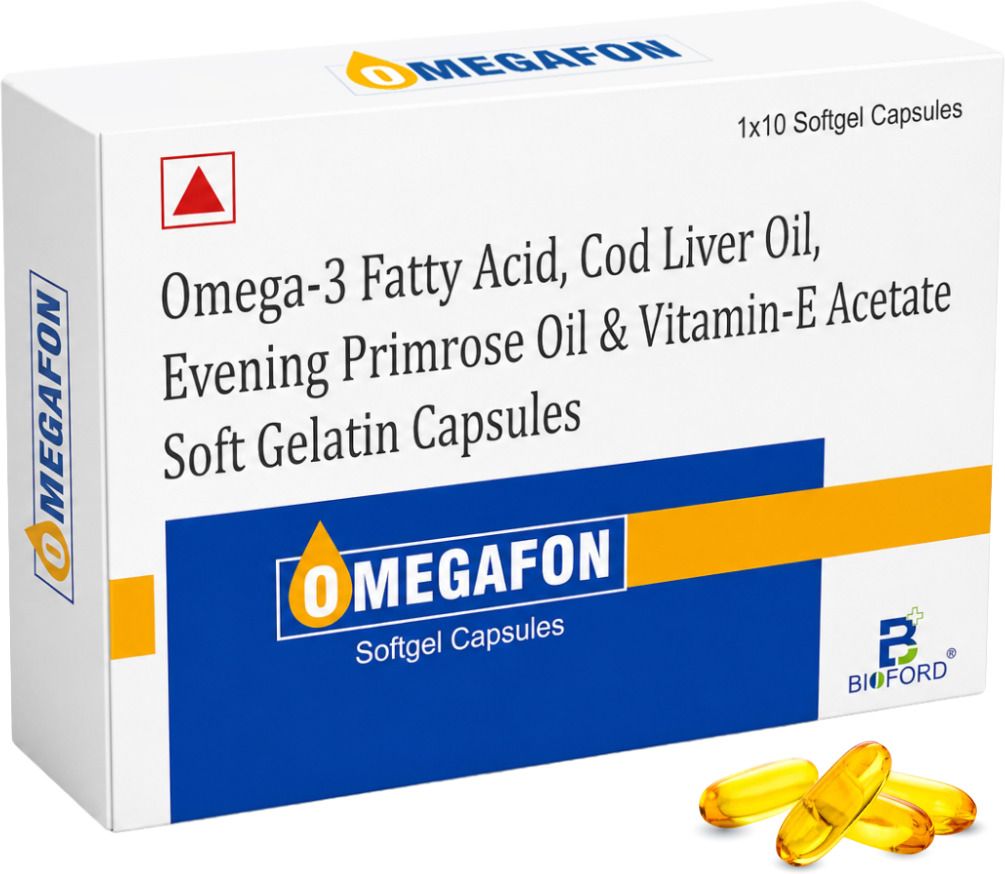 bioford Omega 3 Fish Oil Capsule with Cod Liver Oil & Vitamin E-picture-37