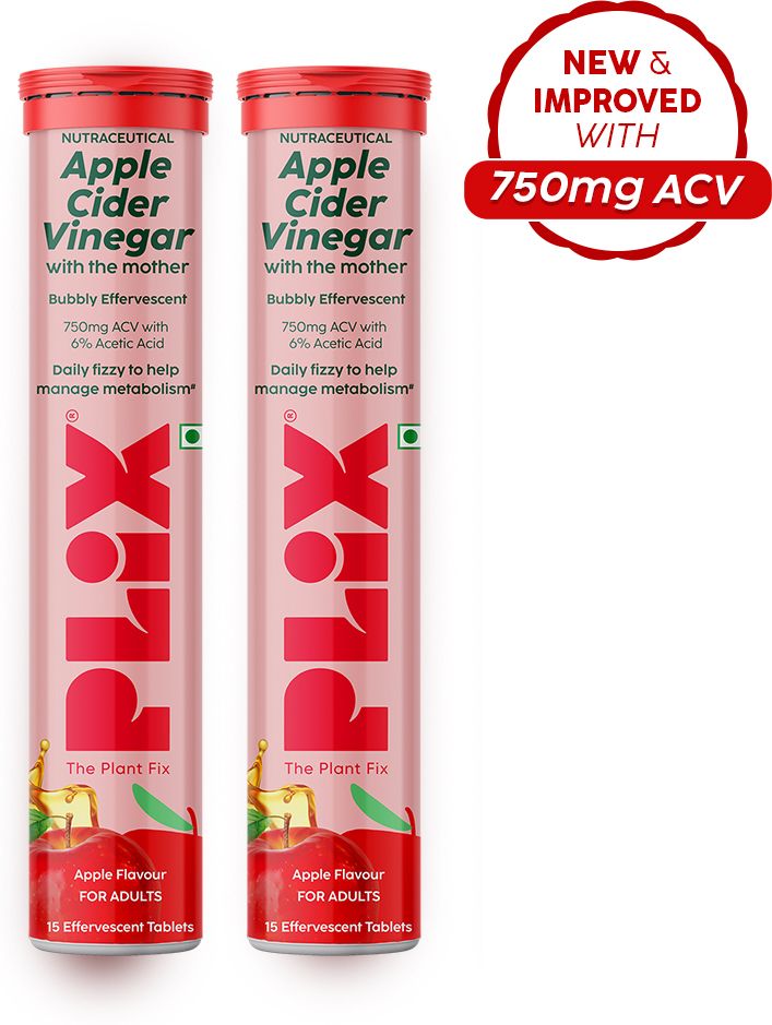 apple cider vinegar effervescent tablet | with mother | 750mg acv