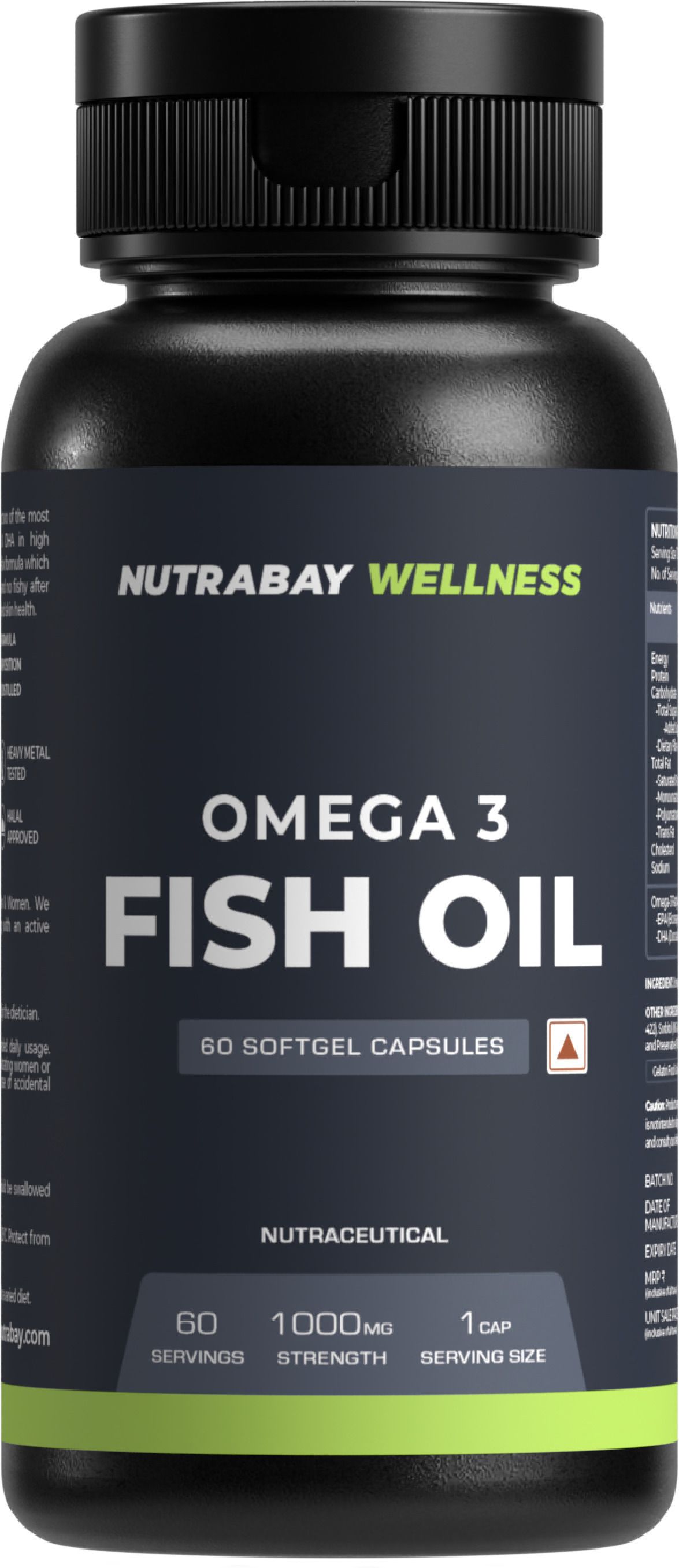 Wellness Fish Oil Omega 3 - 1000mg