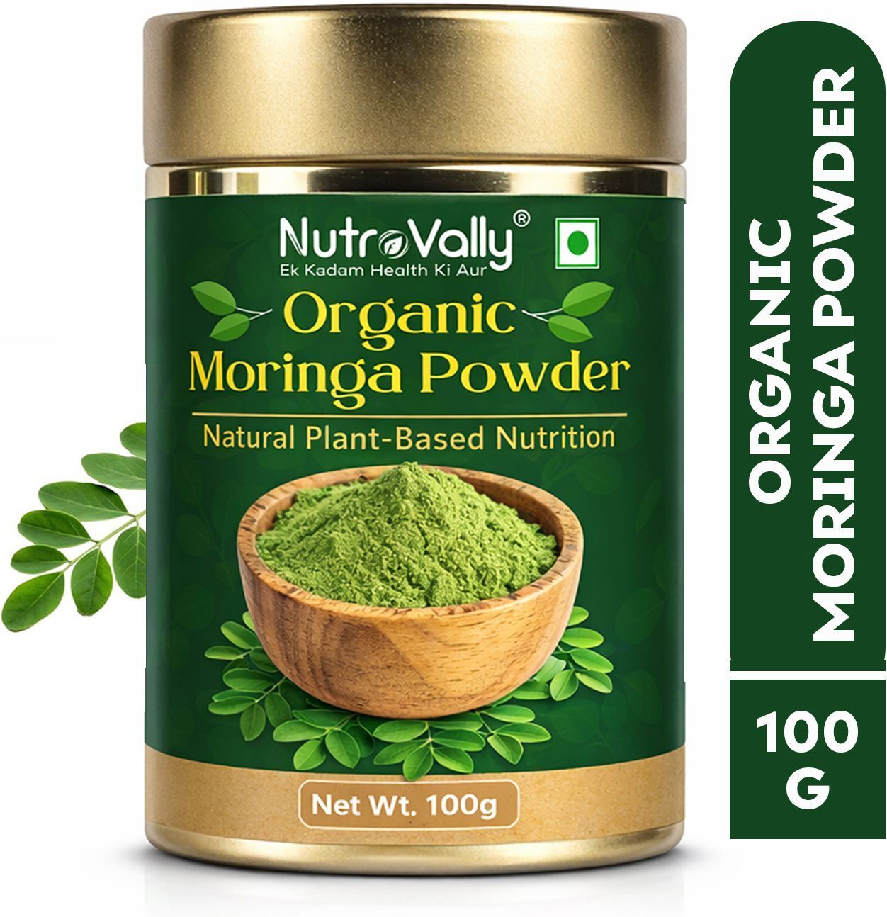 nutrovally Moringa Powder | Natural Drumstick Leaf Powder | Superfood for Daily Health-picture-19
