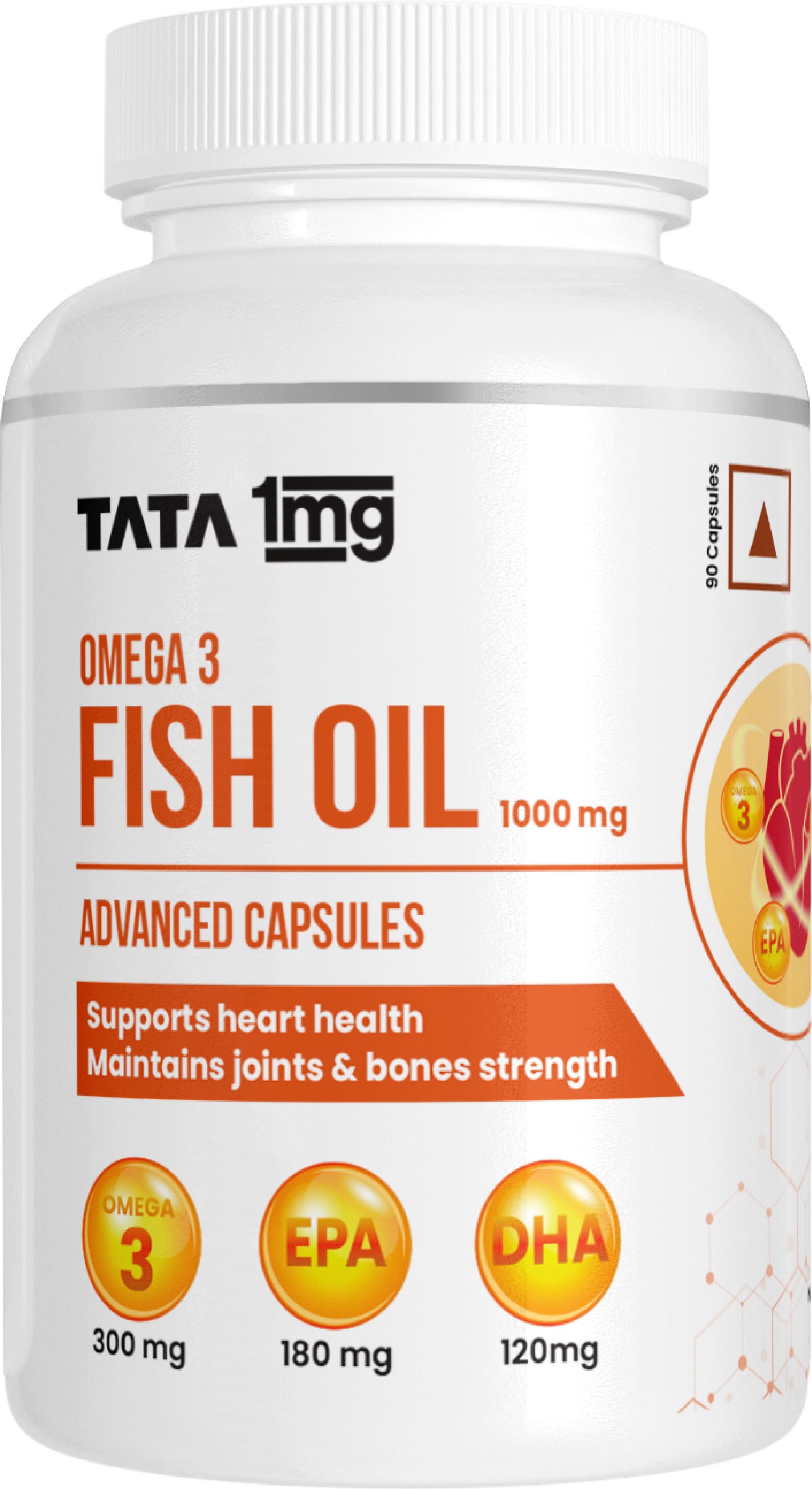 Fish Oil Capsules for Heart and Bone Health