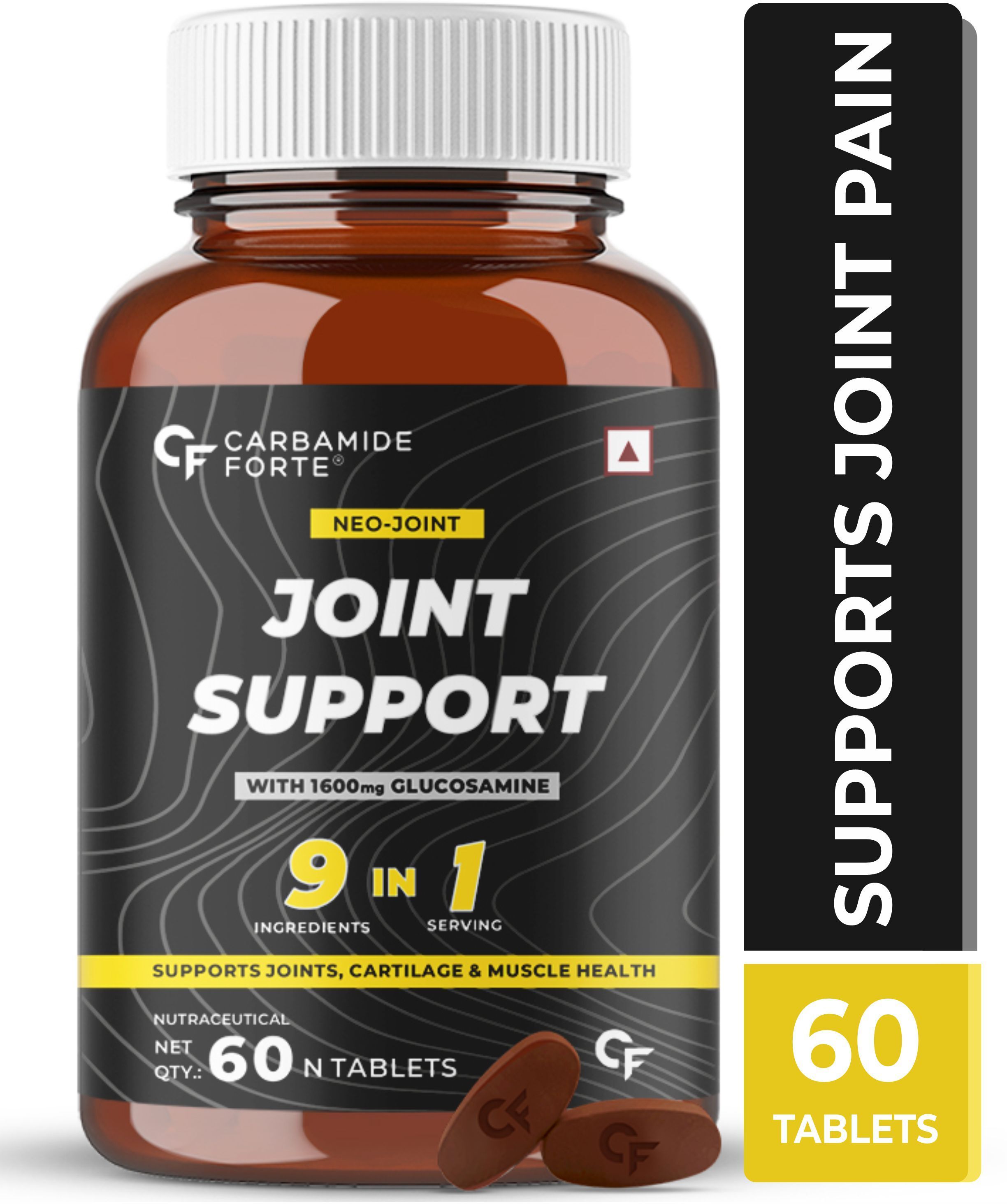 Joint Support Supplement | Glucosamine Tablet 1600mg with Boswellia, Bromelain-image-34