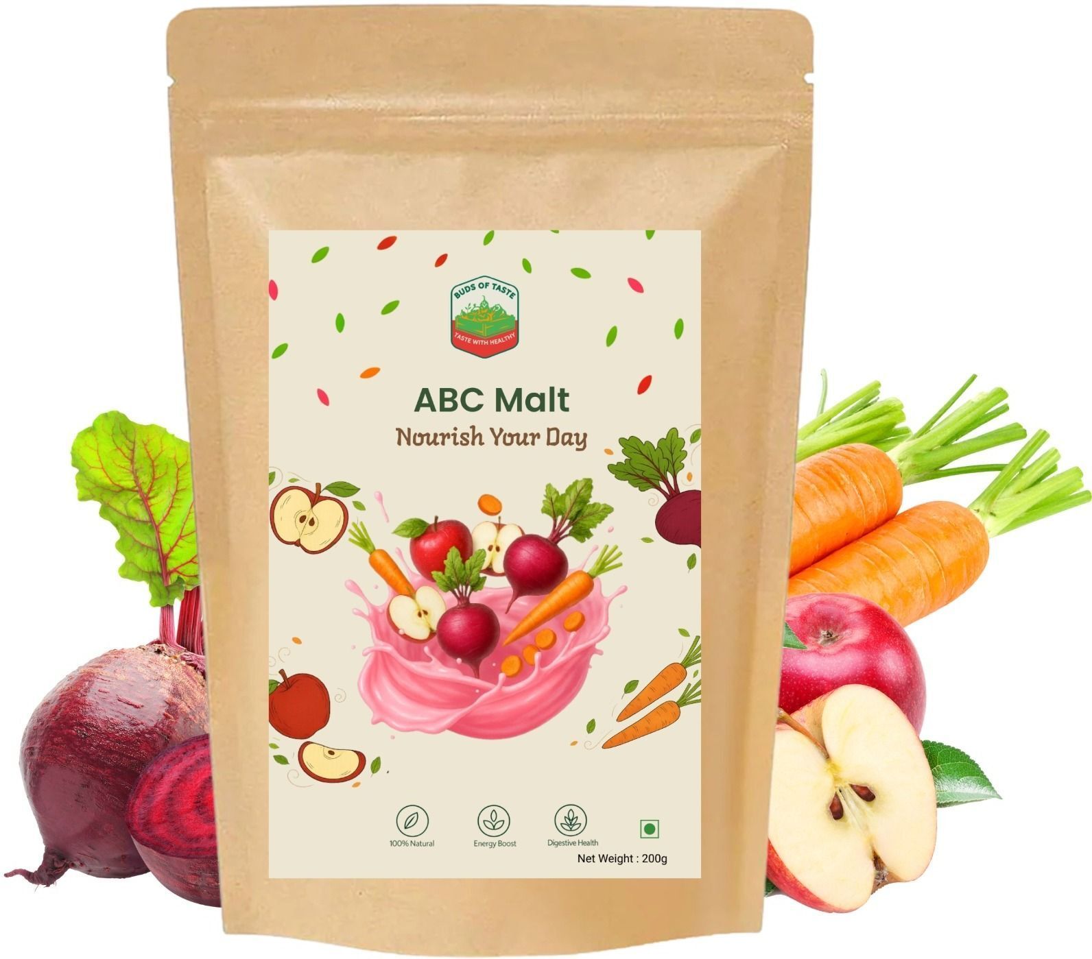 buds of taste ABC Malt healthy mix special for kids&Adults , Pack of-picture-15