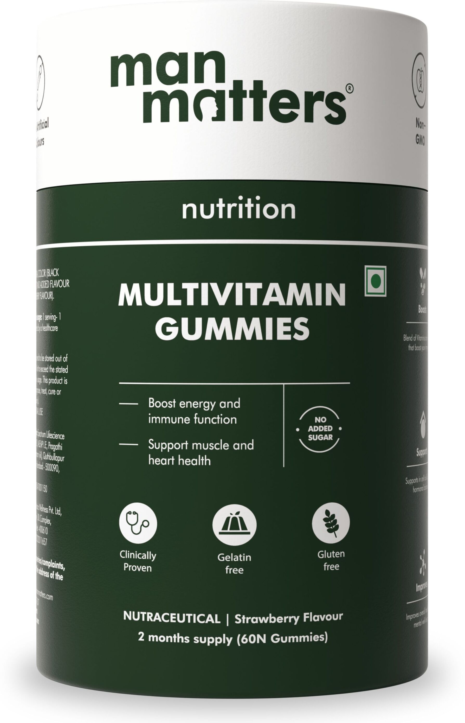 Multivitamin Gummies | No Added Sugar |Improve Immunity & Energy |Vitamin B12-image-22
