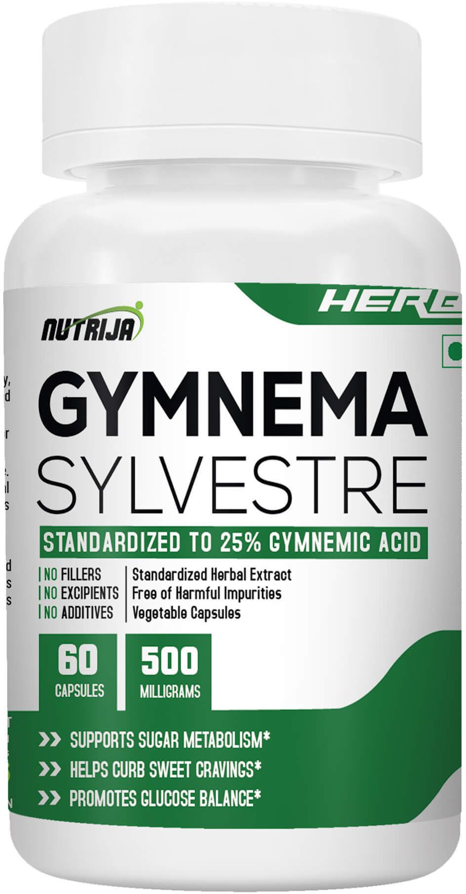 nutrija Gymnema Sylvestre Extract 500mg-Standardized to 25% Gymnemic Acid-picture-32