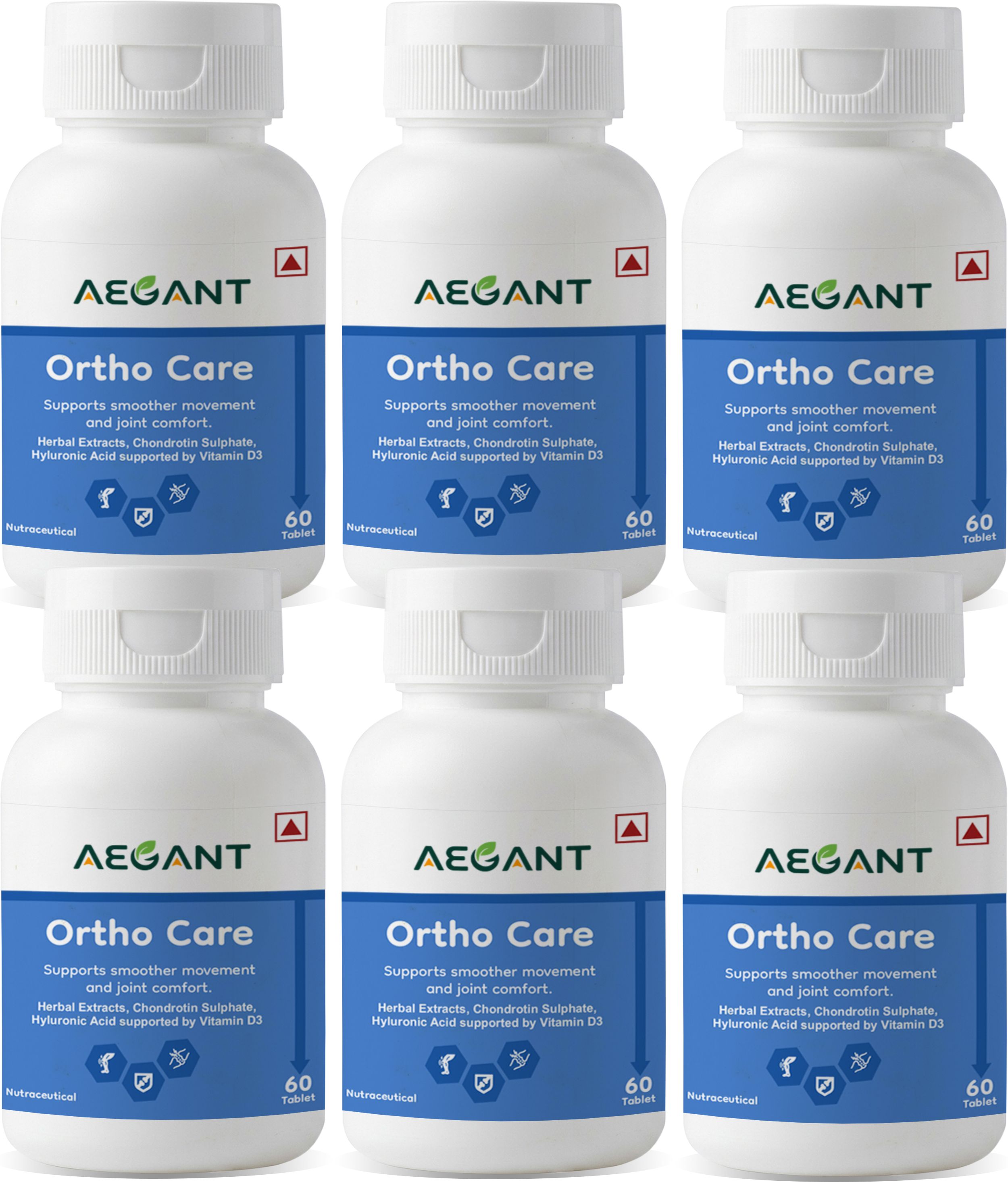 aegant Ortho Care Joint Support Tablets with Vitamin D3 & Hyaluronic Acid-picture-29