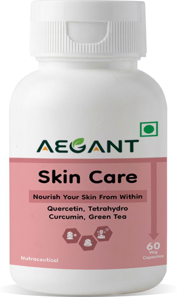 Skin Care Quercetin Curcumin Green Tea Capsules for Glowing Skin - 60 Caps-image-13