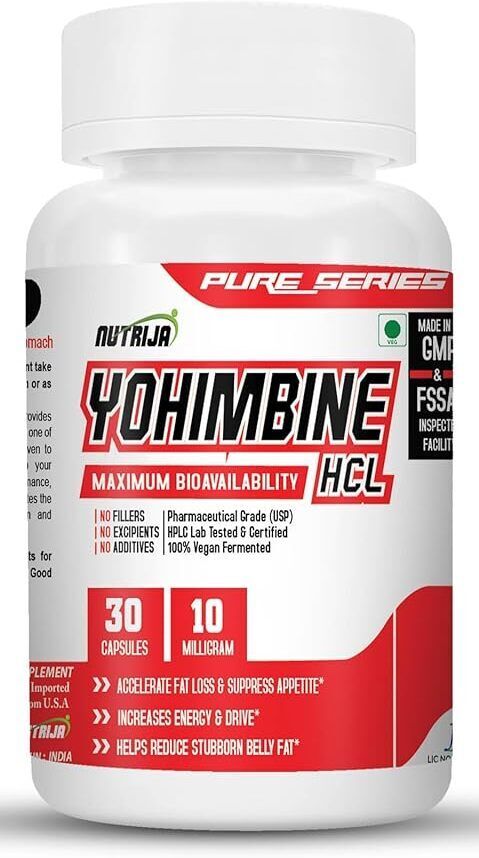 Yohimbine HCL 10mg Strenght and Potent Fat Burner Supplement-image-41