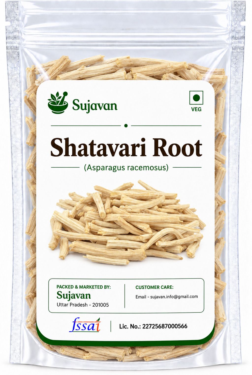 Shatavari Roots (Asparagus Racemosus) | Satavar Sabut | Whole Ayurvedic Herb-image-32