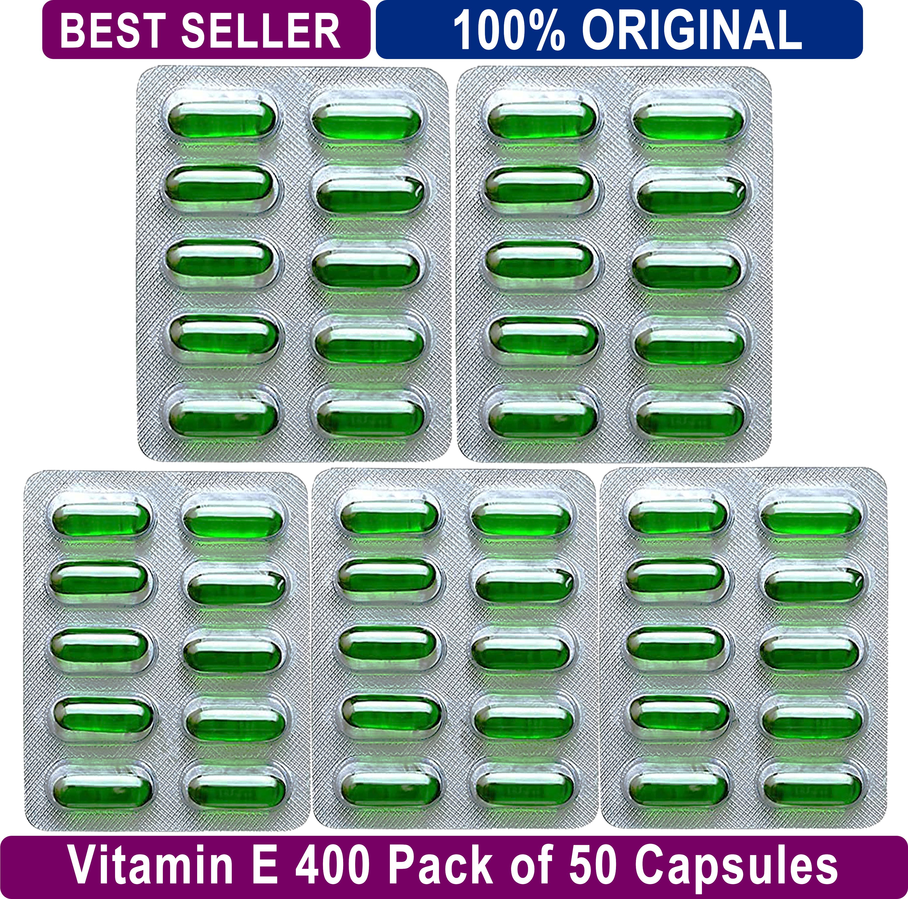 refollium Vitamin E capsule for Face Pimple brighten Skin & hair care-picture-22