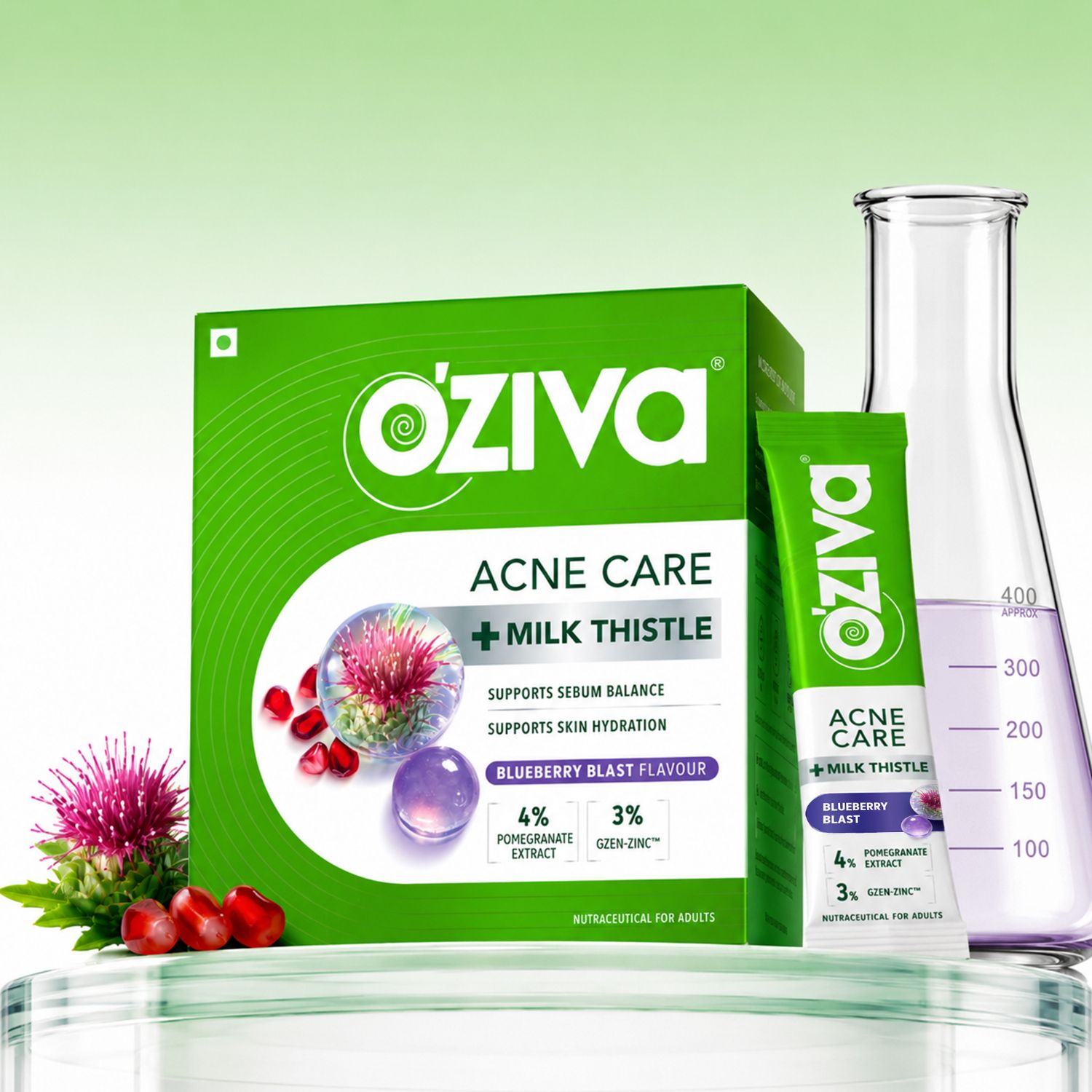 Acne Care + Milk Thistle | Acne Supplements | Soothes Skin Inflammation-image-36