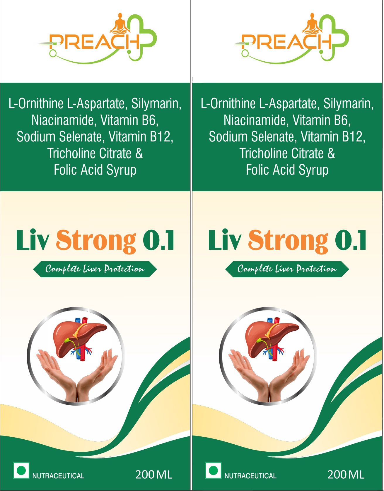 Liv Strong 0.1 L-Ornithine L-Aspartate, Silymarin, Vitamin B12, B6, B3, Folate-image-11