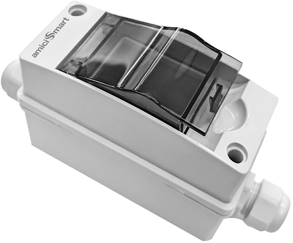 amicismart Waterproof Plastic Electrical Distribution Box (Weatherproof Mount) Weatherproof Mount-picture-13