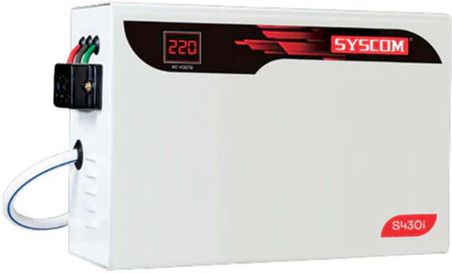 syscom S 430i VOLTAGE STABILIZER FOR AIRCONDITIONER UPTO 1.5 TON/ 18000 Btu/Hr DIGITAL DISPLAY-picture-21