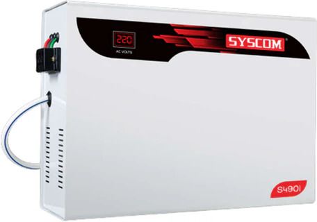 syscom S 490i VOLTAGE STABILIZER FOR AIRCONDITIONER UPTO 1.5 TON/ 18000 Btu/Hr (90V TO 270V/50HZ) DIGITAL DISPLAY-picture-24