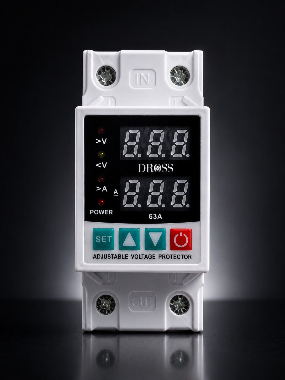 Protection | Auto Reconnect | LED Display | DIN Rail Mount | Single Phase 220V Protection | Auto Reconnect | LED Display | DIN Rail Mount | Single Phase 220V-image-1