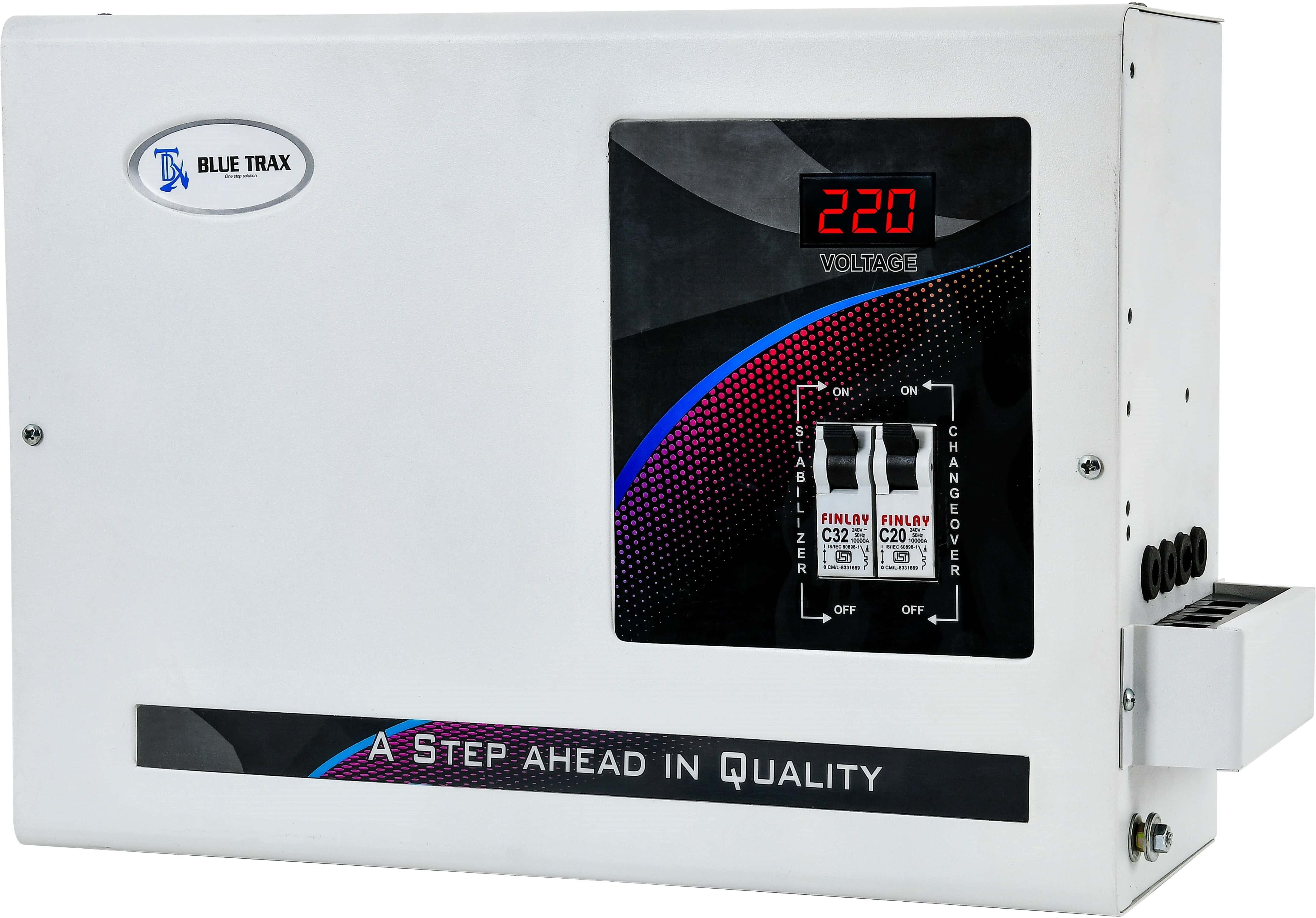 Digital Automatic Multipurpose Hanging 3 KVA Heavy-Duty 2400W, 130V-280V Voltage Stabilizer-image-48