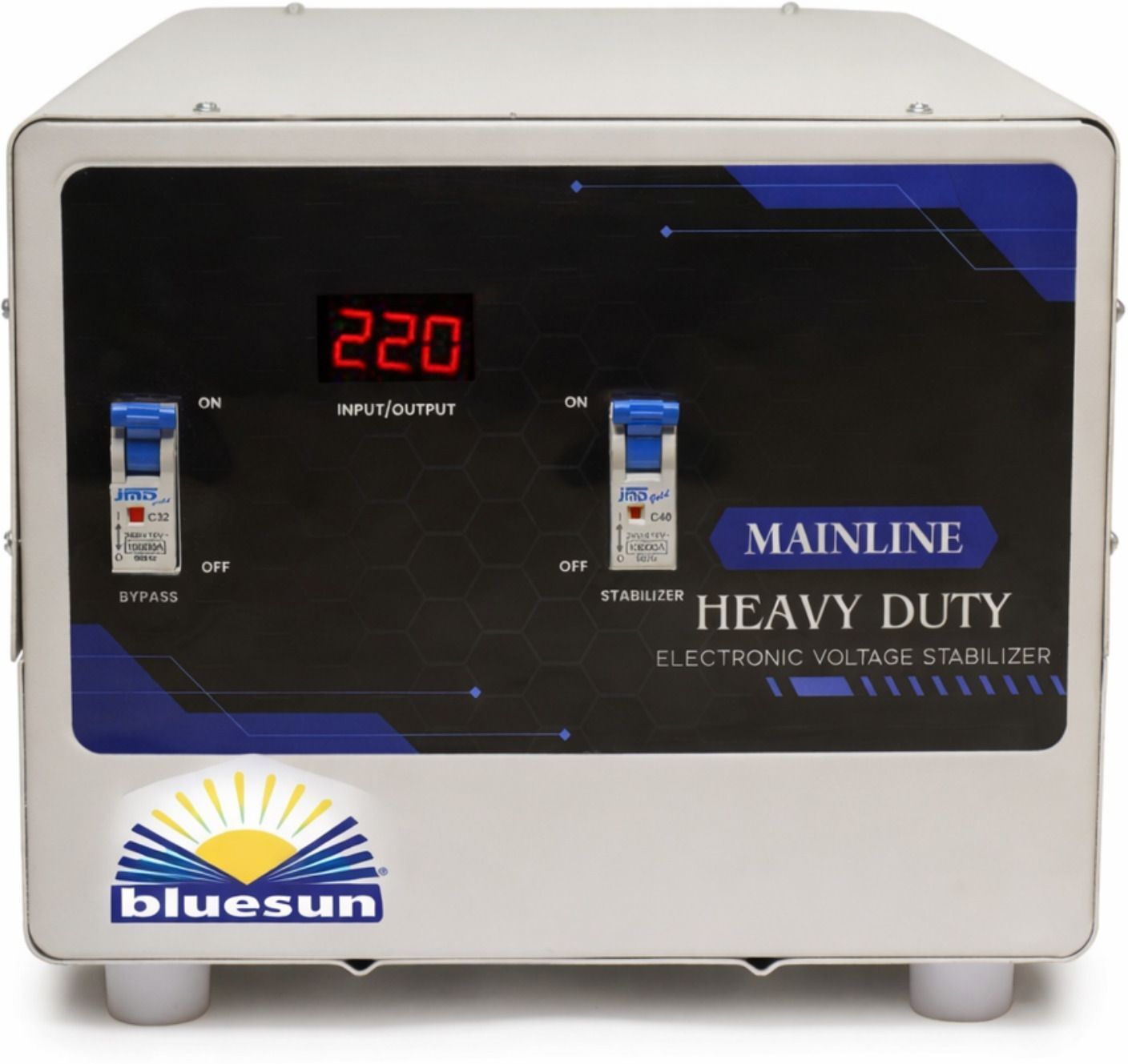 bluesun 8KVA (90V–300V) Heavy Duty Mainline Voltage Stabilizer, 6400W Output Voltage Stabilizer-picture-27