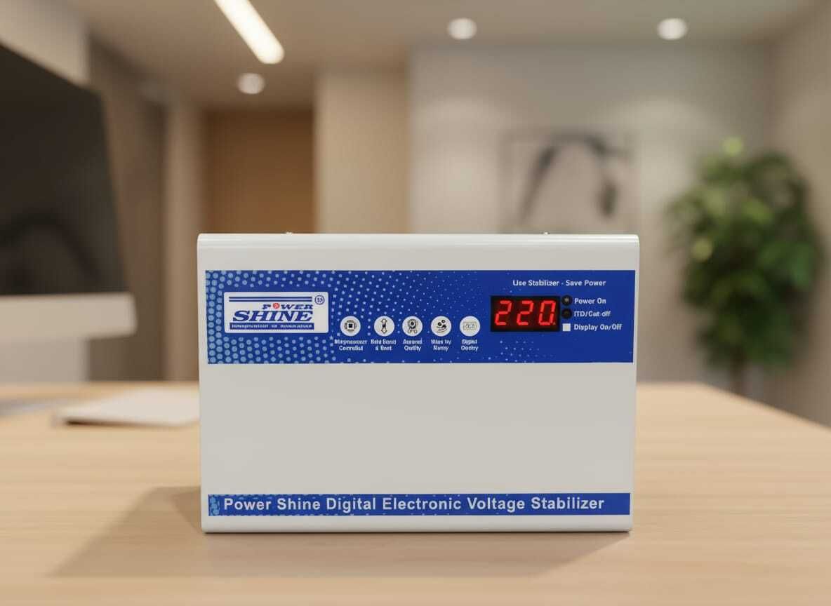 power shine 4KVA (PS 400 DD ITD ACT) DIGITAL ELECTRONIC VOLTAGE STABILIZER-picture-26