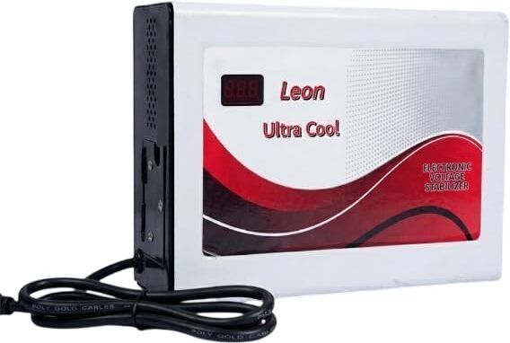 Leon Ultra Cool 5 KVA Voltage Stabilizer for AC up to 1.5 Ton Electronic Voltage Stabilizer-image-15