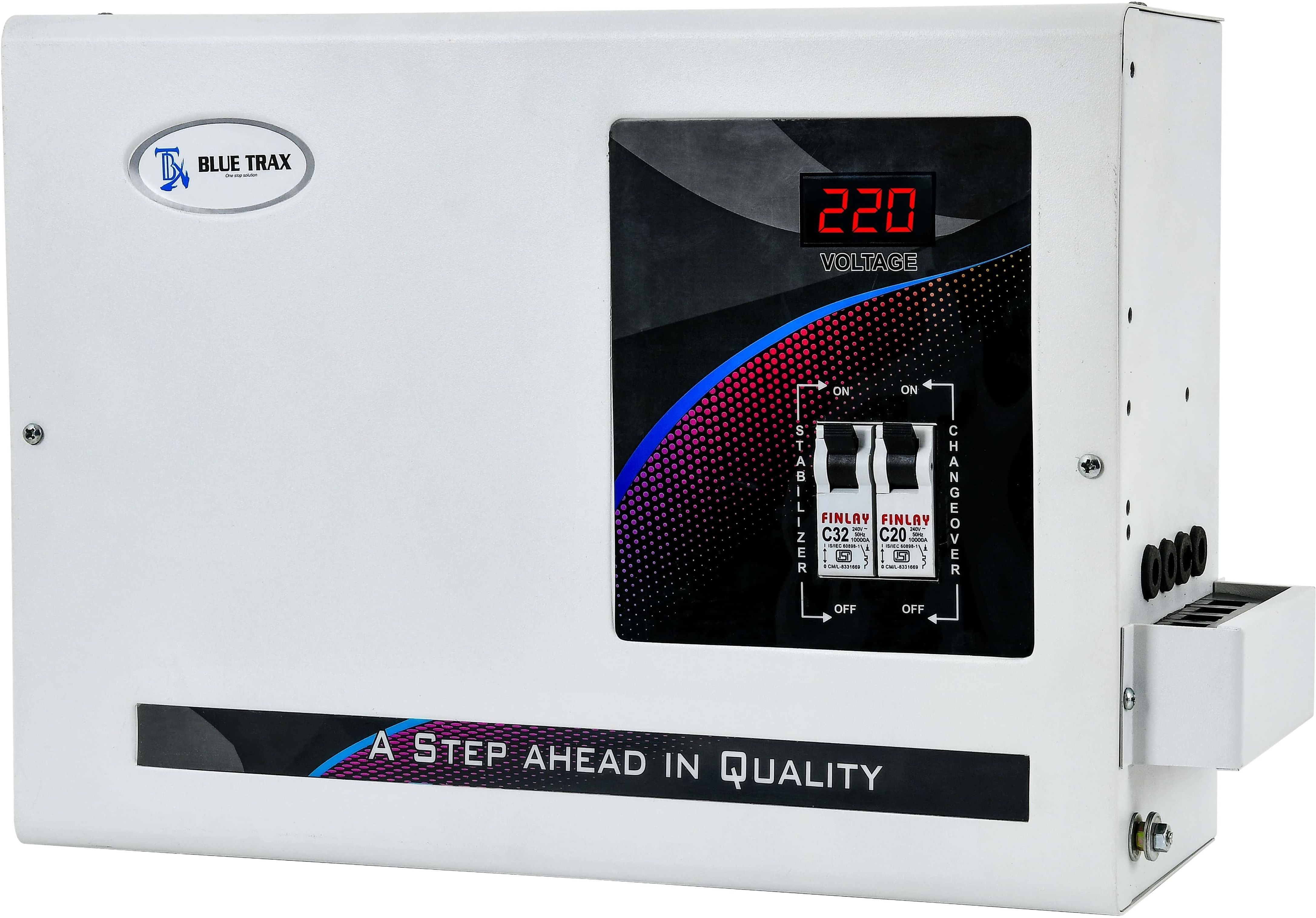 Multipurpose Copper Hanging Automatic 3 KVA 2400W, 90V- 280V Voltage Stabilizer-image-19