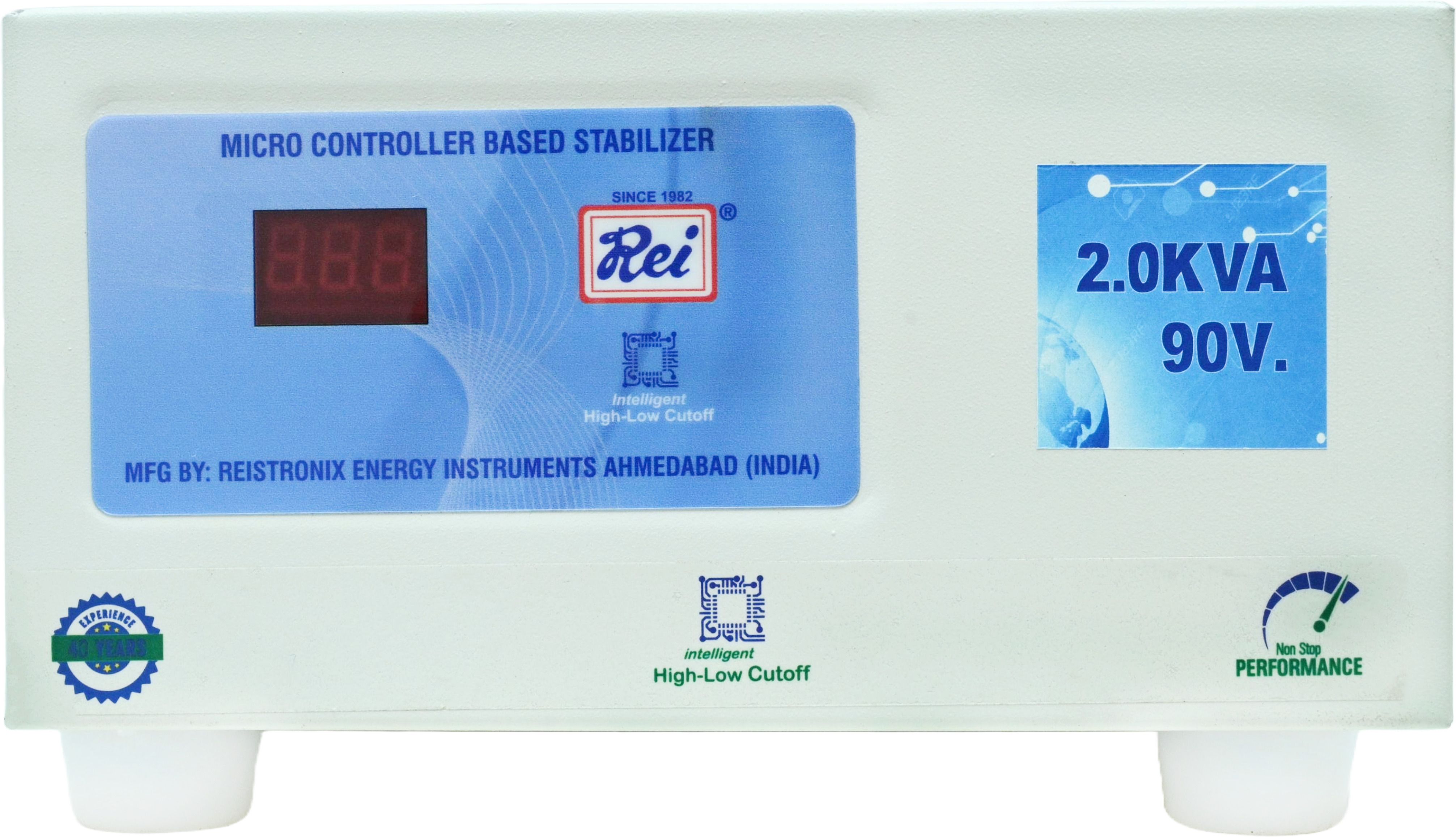 reistronix energy instruments 2.0 KVA ( 90V - 290V ) Digital voltage stabilizer-picture-25
