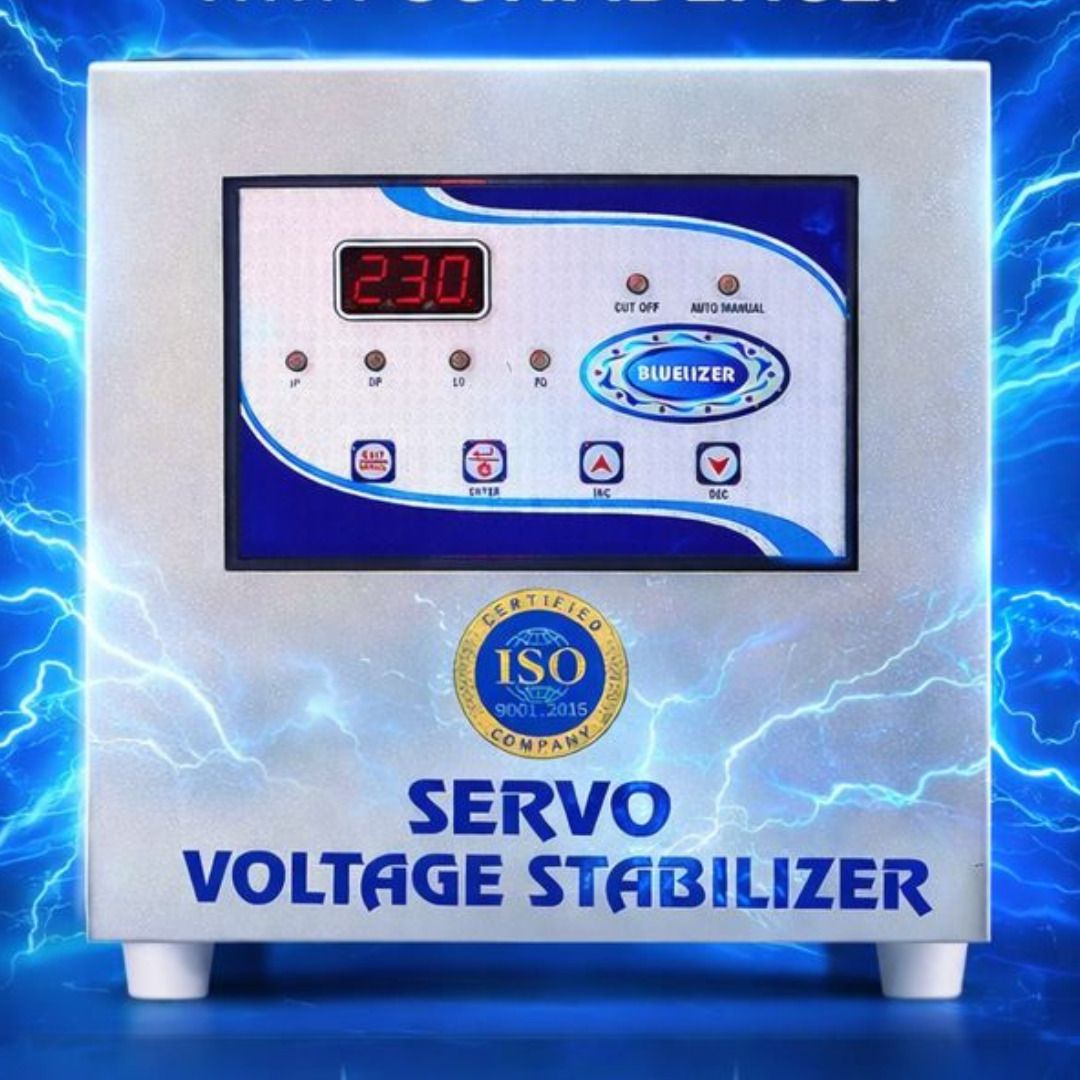 5 KVA SERVO STABILIZER WORKING RANGE (100 - 285 V) (INDIA'S FIRST SERVO WITH IN DISPLAY AMPERE METER)-image-9