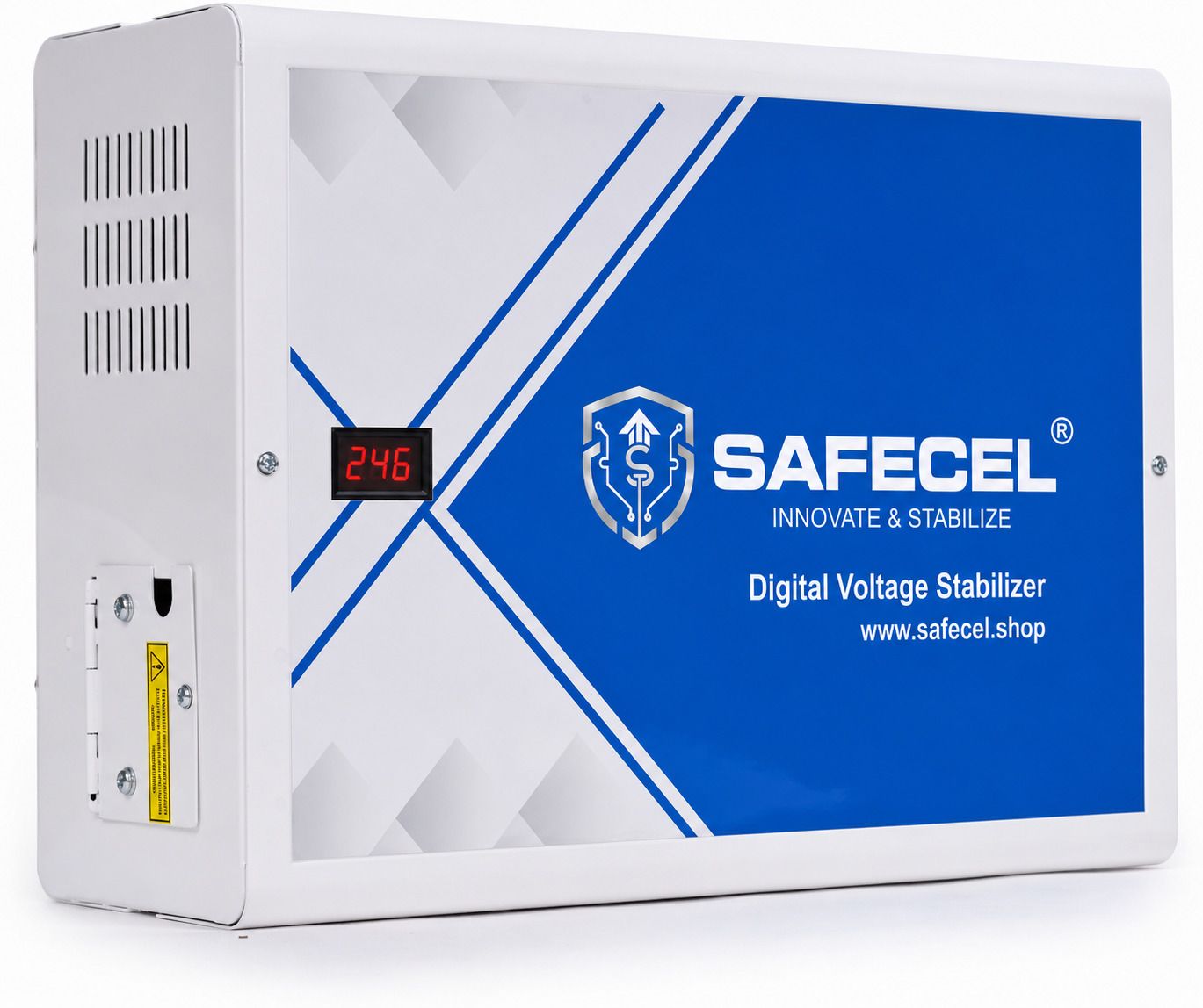 safecel 5KVA 90V-300V 4000W Digital Voltage Stabilizer for All Type AC upto 2 ton Stabliser-picture-27