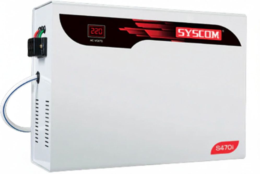syscom S 470i VOLTAGE STABILIZER FOR AIRCONDITIONER UPTO 1.5 TON/ 18000 Btu/Hr(110V TO 270V/50HZ) DIGITAL DISPLAY-picture-19