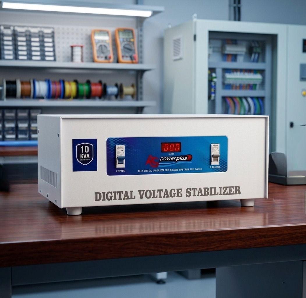 PowerPlus 10 kVA Automatic Voltage Stabilizer with Digital Display Automatic Voltage Stabilizer-image-14