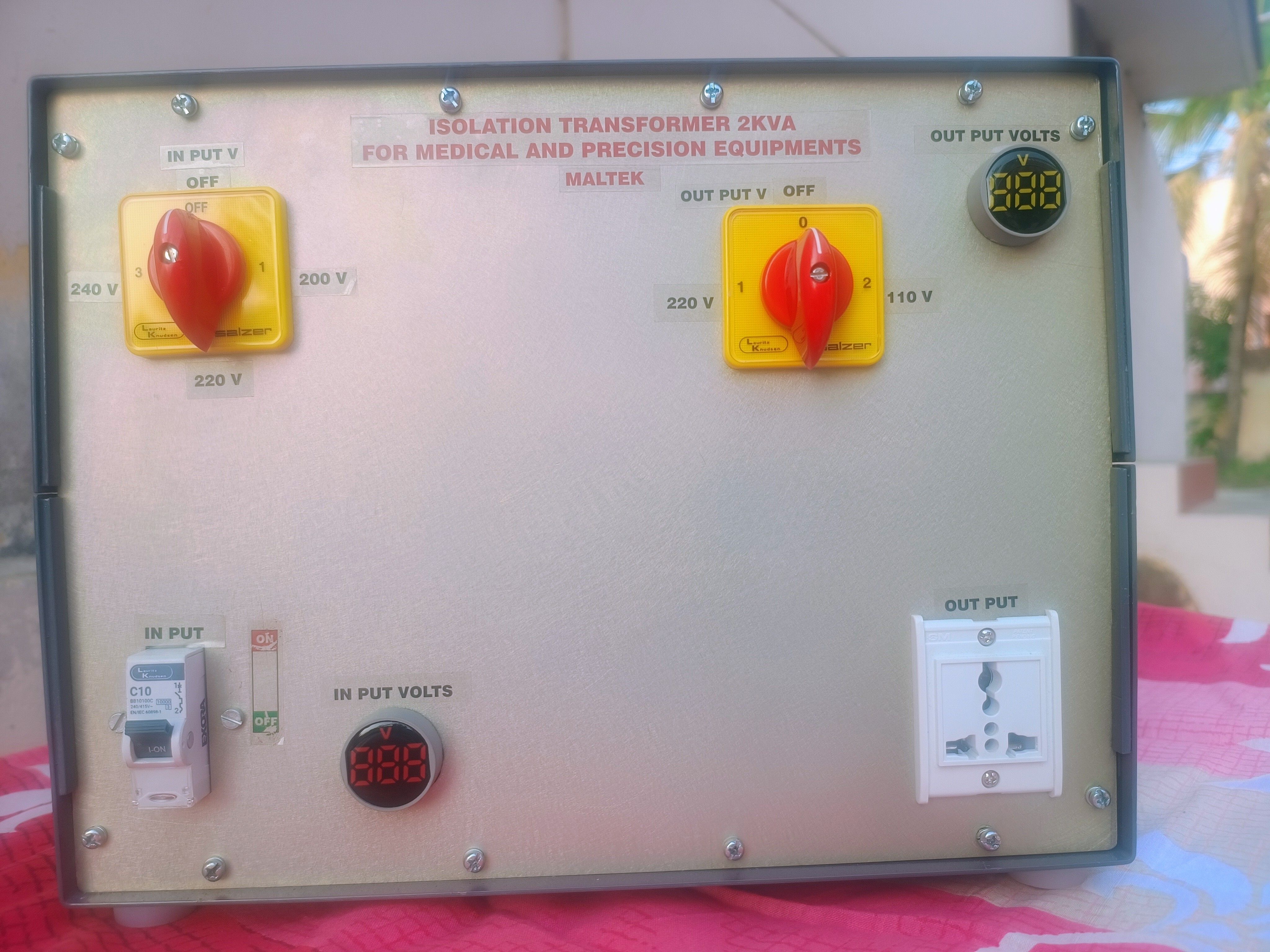 maltek ITMPE-2KVA Isolation Transformer 2KVA for Medical and Precision Equipments-picture-19