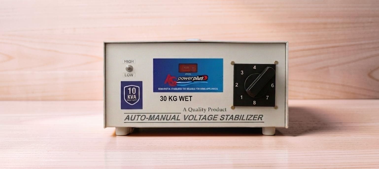 ag power plus 10 KVA Heavy Duty Voltage Router Stabilizer | Wide Range 90V–300V | Heavy Duty Mainline Stabilizer with LED Display & Bypass Switch-picture-19