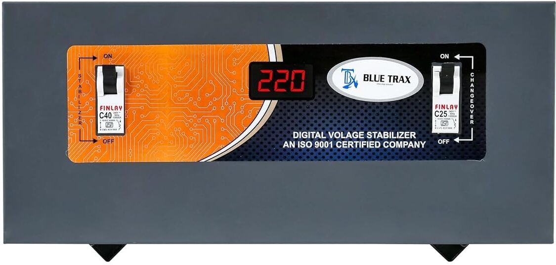 blue trax Automatic Table Top Digital Stabilizer (3 KVA 2400W 90V- 280V) Voltage Stabilizer-picture-25