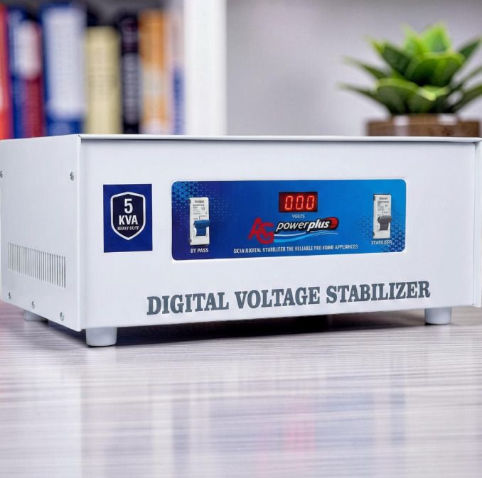 ag power plus Automatic 5KVA Voltage Stabilizer | Wide Range 90V–300V | Heavy Duty Mainline(Copper)Stabilizer with LED Display & Bypass Switch-picture-24