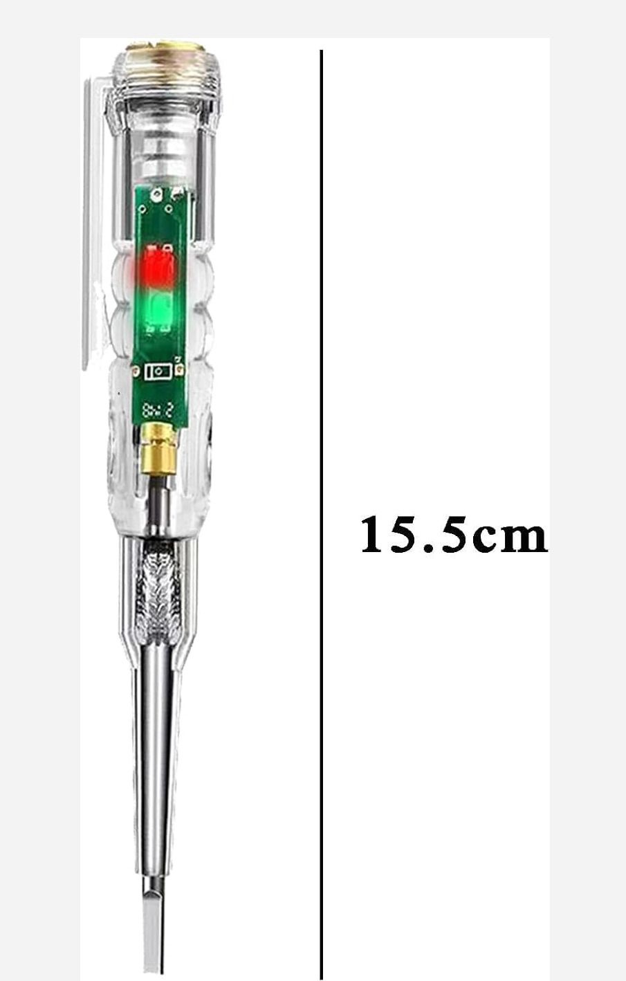 Multifunction Dual LED AC-DC Light Tester PenB225 Analog Voltage Tester-image-44