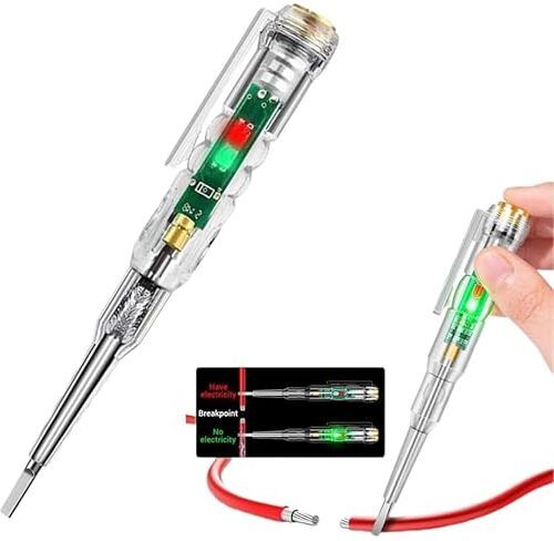 bethakji Electrical Tester Voltage Test Pen LED Voltage Test Pen Reliable and Durable Digital Voltage Tester-picture-22